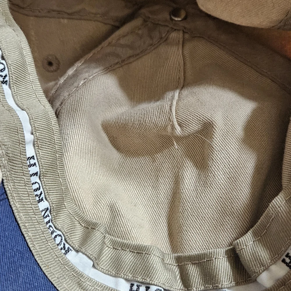 Robin Ruth Tan Cap with New York Detail